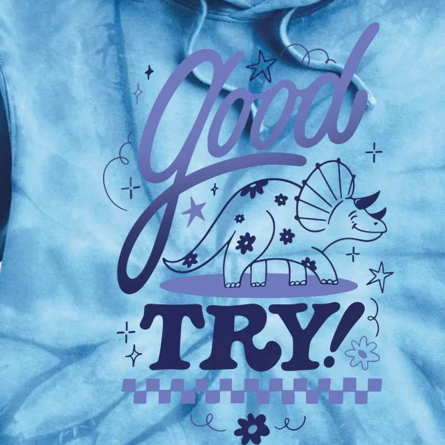 The Try Guys Good Try Tie Dye Hoodie