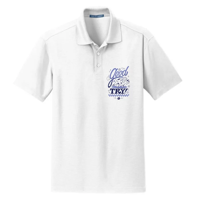 The Try Guys Good Try Dry Zone Grid Performance Polo