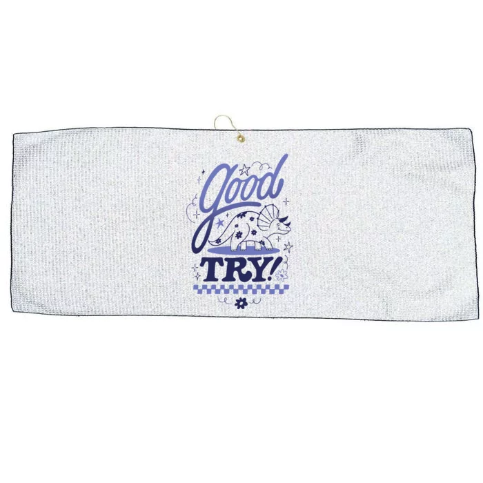 The Try Guys Good Try Large Microfiber Waffle Golf Towel