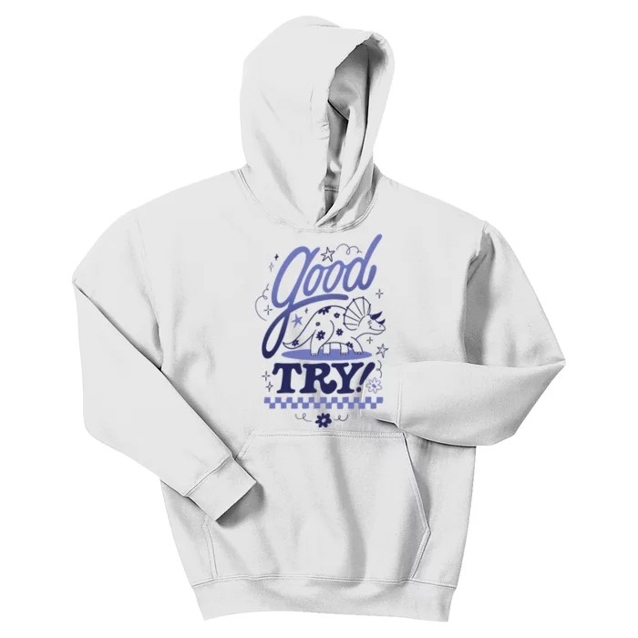 The Try Guys Good Try Kids Hoodie