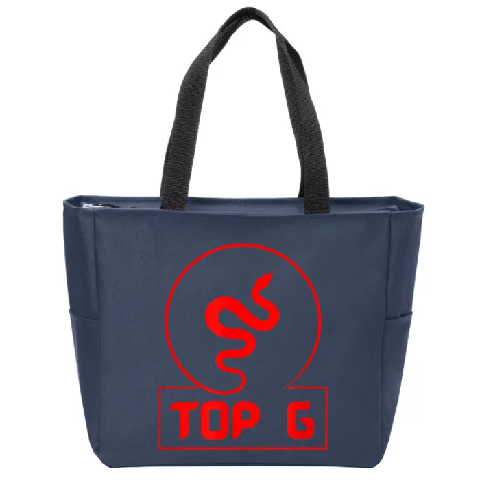 Tate Top G The Top G, Topg, Tate Zip Tote Bag