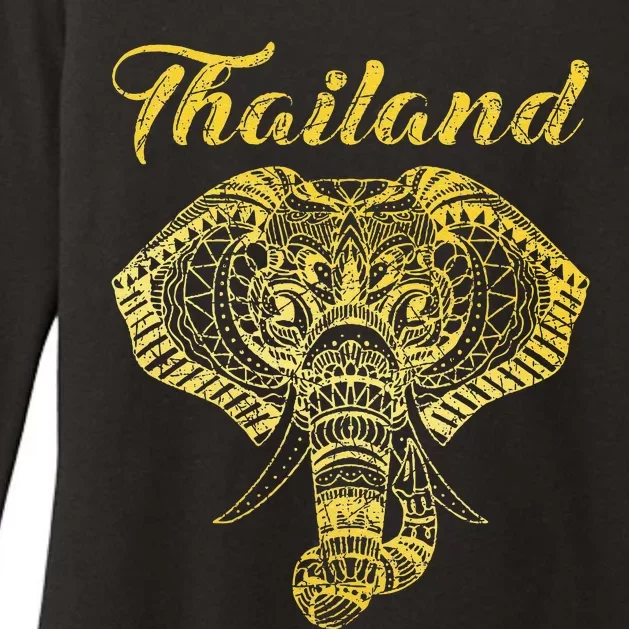 Thailand Womens CVC Long Sleeve Shirt