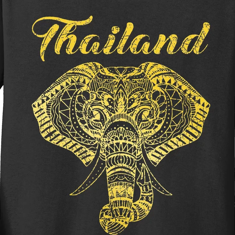 Thailand Kids Long Sleeve Shirt