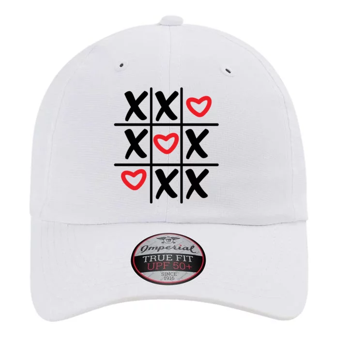 Tictac Toe Heart Valentines Day Gift The Original Performance Cap