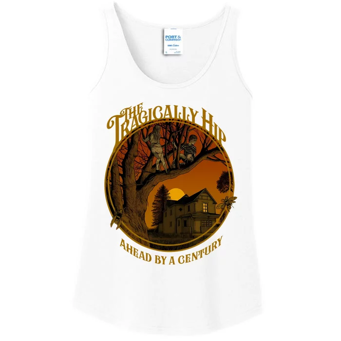 The Tragically Hip Ahead By A Century Ladies Essential Tank