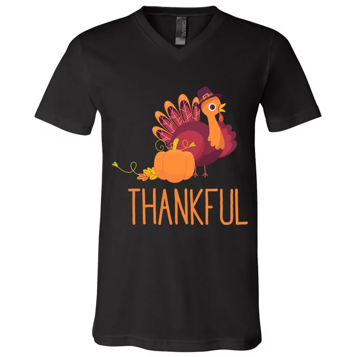 Thankful V-Neck T-Shirt