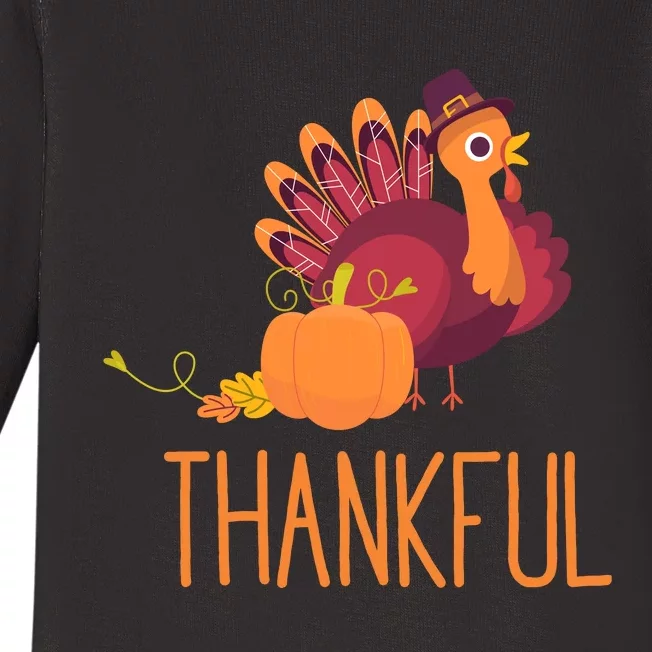 Thankful Baby Long Sleeve Bodysuit