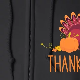 Thankful Full Zip Hoodie