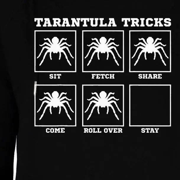 Tarantula Tricks Hairy Spiders Ntomophile Entomologist Womens Funnel Neck Pullover Hood