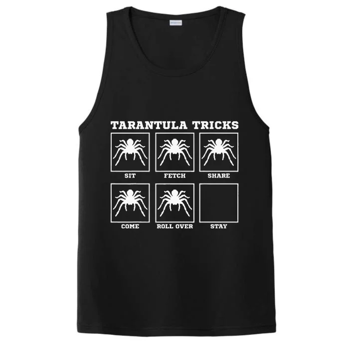 Tarantula Tricks Hairy Spiders Ntomophile Entomologist Performance Tank