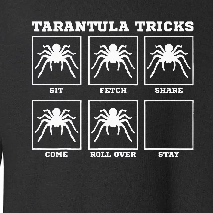 Tarantula Tricks Hairy Spiders Ntomophile Entomologist Toddler Sweatshirt