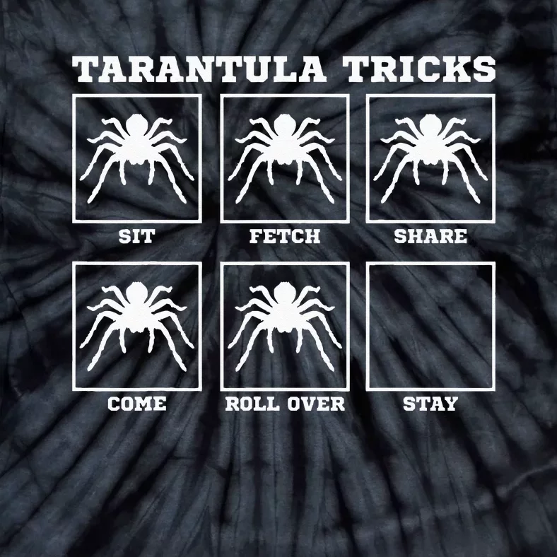 Tarantula Tricks Hairy Spiders Ntomophile Entomologist Tie-Dye T-Shirt