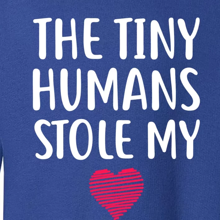 The Tiny Hu Stole My Heart Teacher Valentines Day Gift Meaningful Gift Toddler Sweatshirt