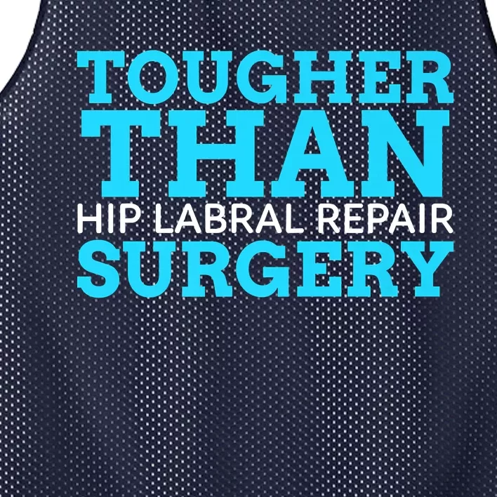 TOUGHER THAN HIP LABRAL REPAIR SURGERY Mesh Reversible Basketball Jersey Tank