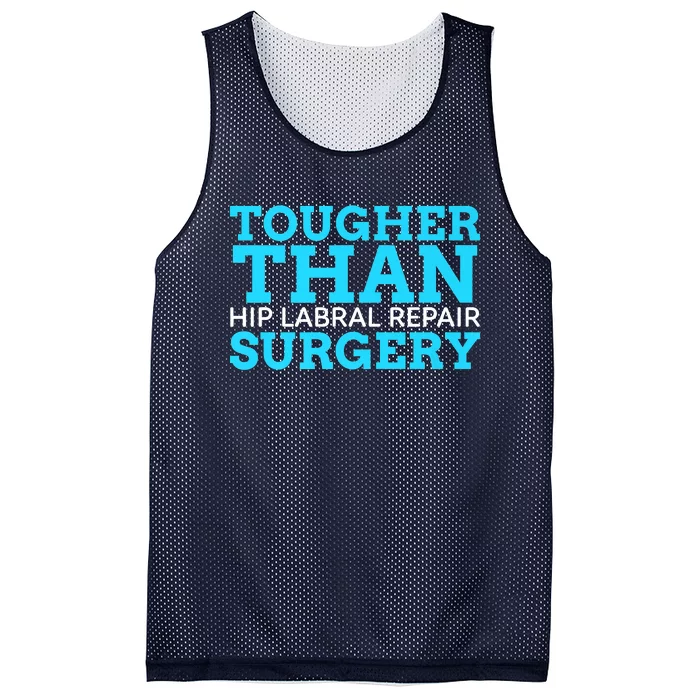 TOUGHER THAN HIP LABRAL REPAIR SURGERY Mesh Reversible Basketball Jersey Tank