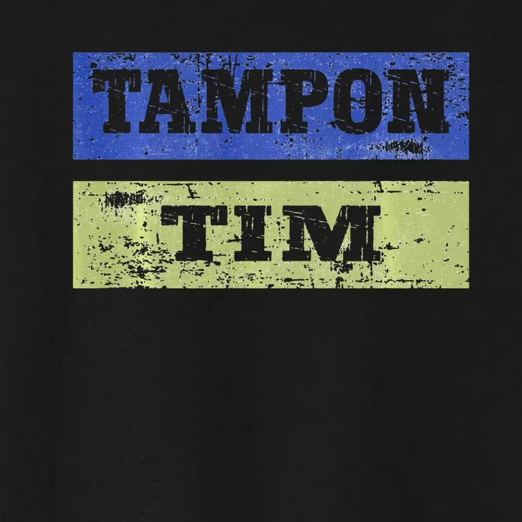 Tampon Tim Harris Walz 2024 Women's Crop Top Tee