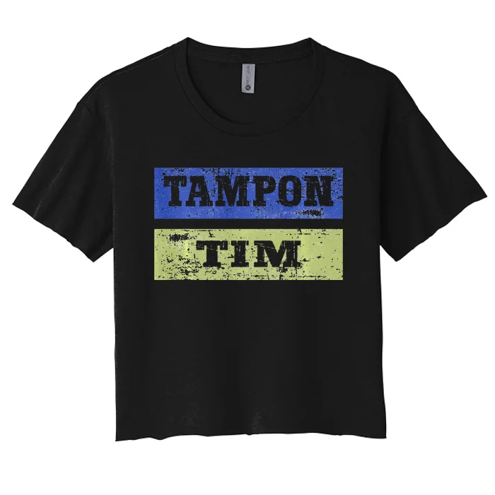 Tampon Tim Harris Walz 2024 Women's Crop Top Tee