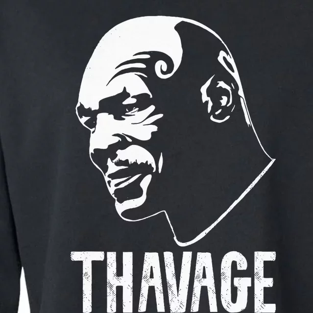 Thavage Cropped Pullover Crew