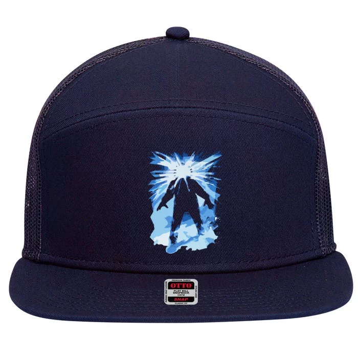 Thing 7 Panel Mesh Trucker Snapback Hat