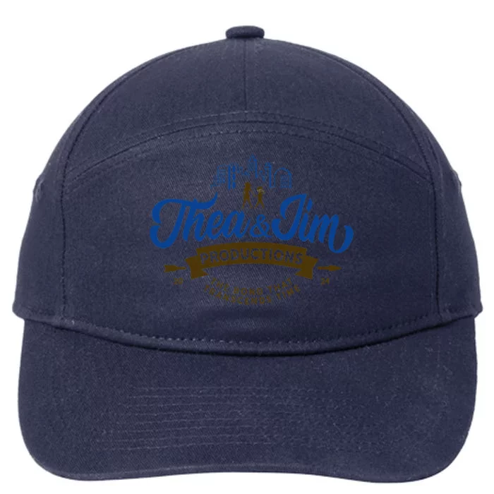 Thea&Jim 7-Panel Snapback Hat