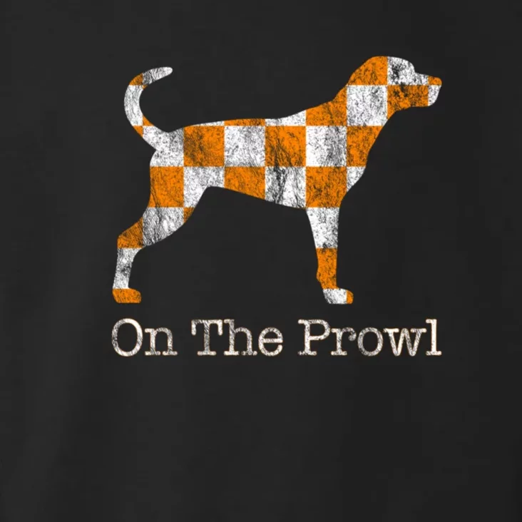 Tennessee TN Hound On The Prowl Vol Dog Knoxville Fan Game Gift Toddler Hoodie