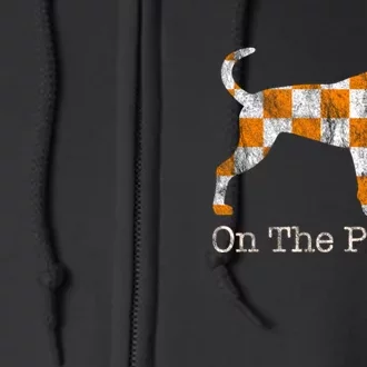 Tennessee TN Hound On The Prowl Vol Dog Knoxville Fan Game Gift Full Zip Hoodie