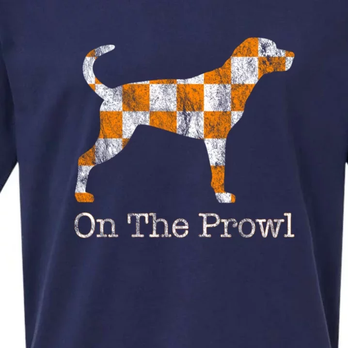 Tennessee TN Hound On The Prowl Vol Dog Knoxville Fan Game Gift Sueded Cloud Jersey T-Shirt