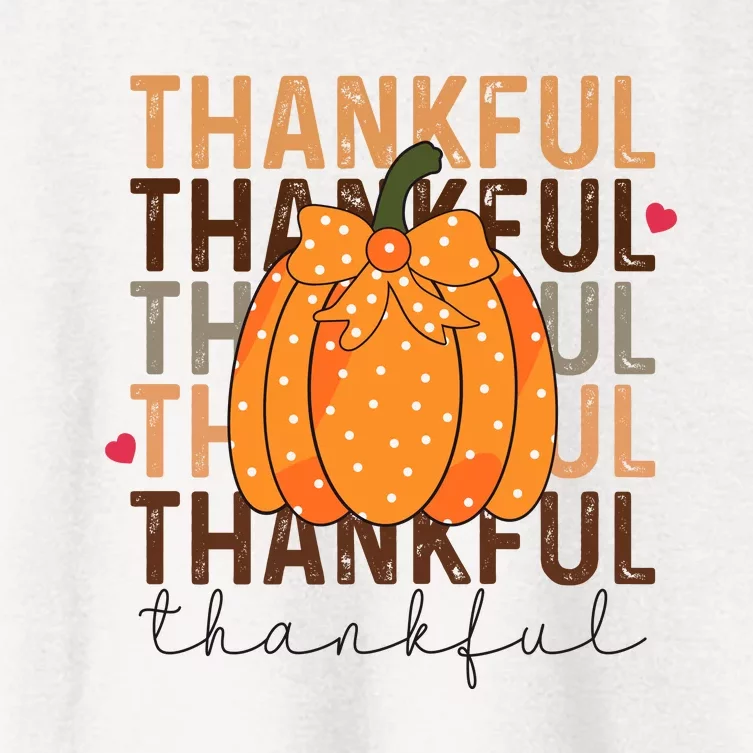 Thanksgiving Women's Crop Top Tee