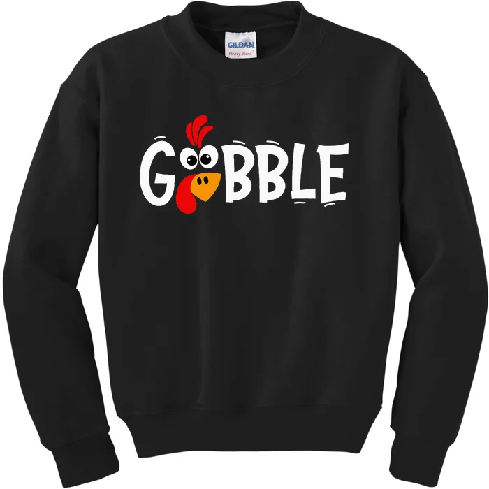 Turkey Trot Hilarious Thanksgiving Gathering Kids Sweatshirt