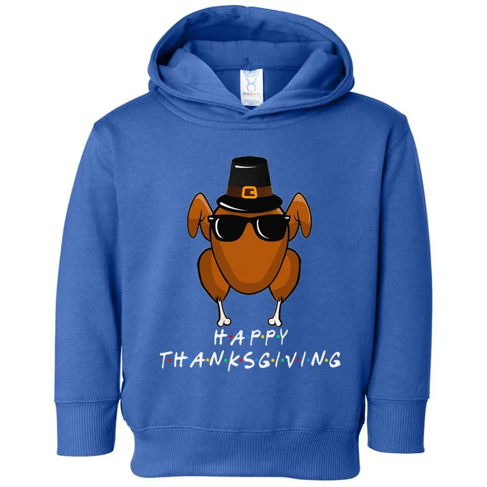 Thanksgiving Turkey Head Funny Turkey For Friend Toddler Hoodie