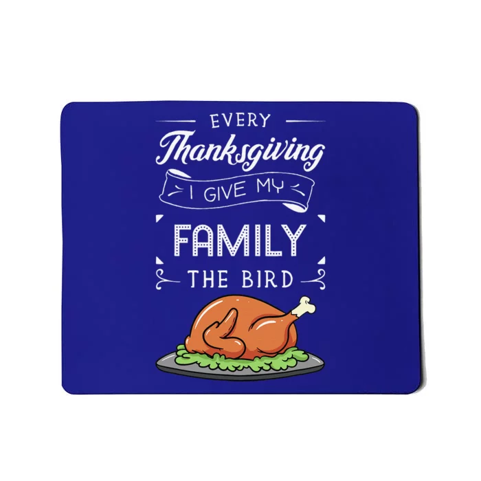 Thanksgiving Turkey Holiday Feast Harvest Blessing Gift Idea Mousepad