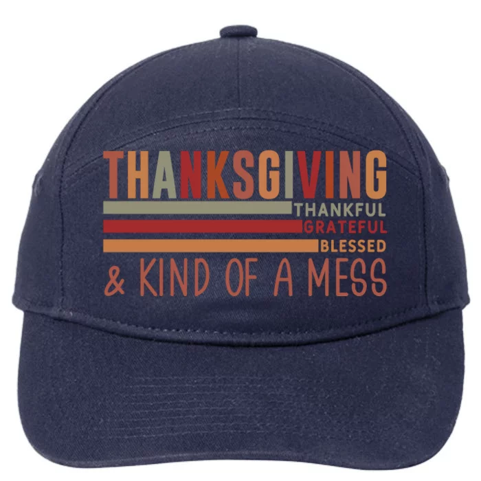 Thanksgiving 7-Panel Snapback Hat