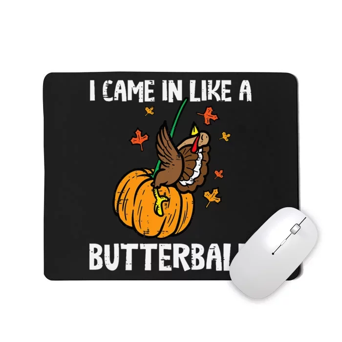 Turkey Trot Hilarious Thanksgiving Costume Mousepad