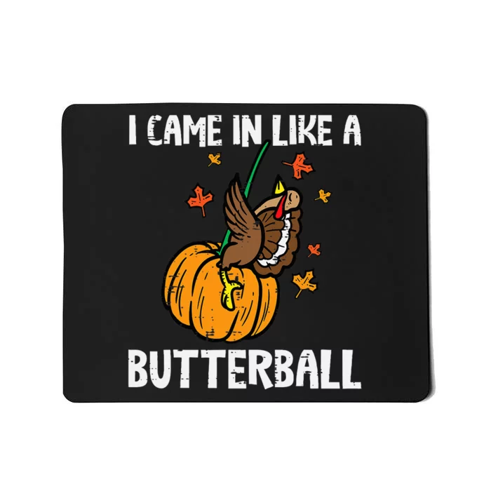 Turkey Trot Hilarious Thanksgiving Costume Mousepad