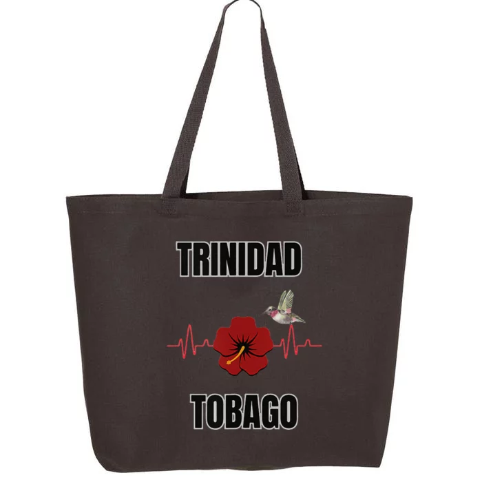 Trinidad Tobago Heartbeat Hibiscus 25L Jumbo Tote