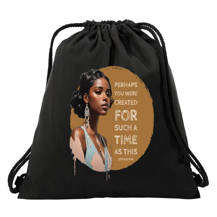 Time Drawstring Bag