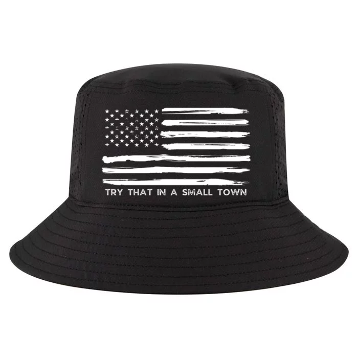 Try That In A Small Country Cool Comfort Performance Bucket Hat