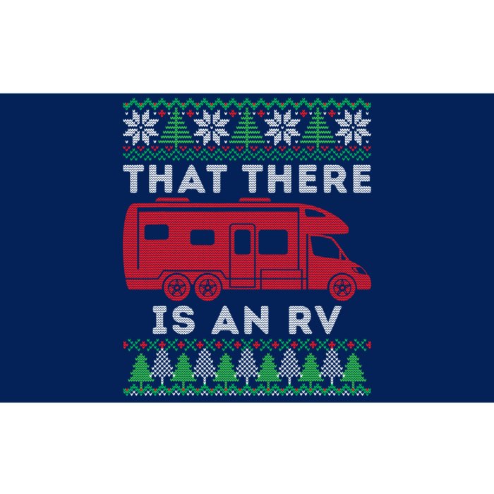 That There Is An Rv Ugly Christmas Camping Holiday Camper Bumper Sticker