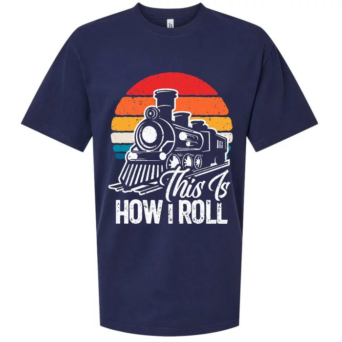 Train This Is How I Roll Train Lover Sueded Cloud Jersey T-Shirt