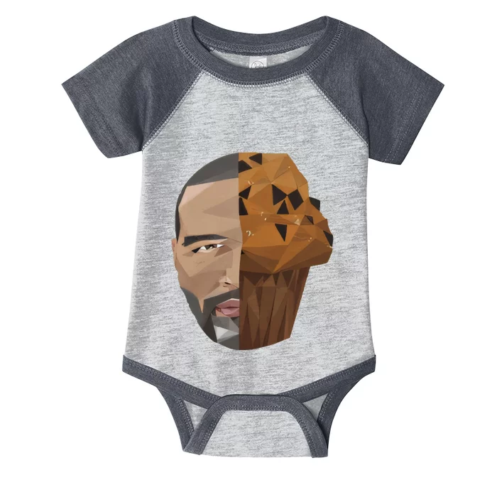 ThatS That Ish Crackin Muffins Face Hooded Infant Baby Jersey Bodysuit