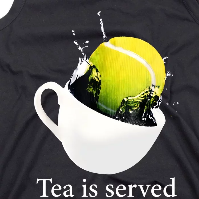 Tennis Tea Is Served Tank Top