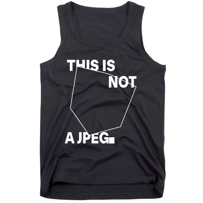 Tinaj This Is Not A Jpeg Tank Top