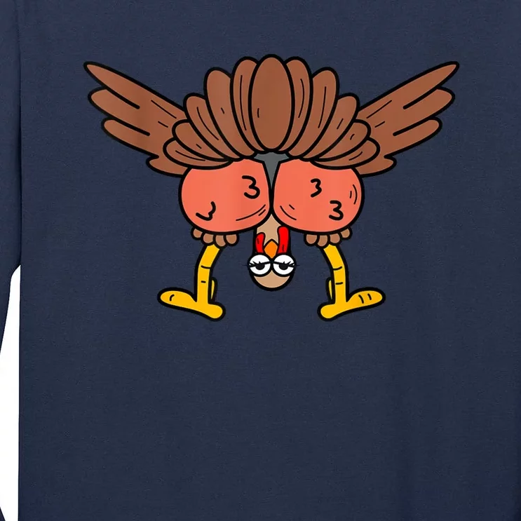 Thanksgiving Turkey It AinT Gonna Stuff Itself Tall Long Sleeve T-Shirt