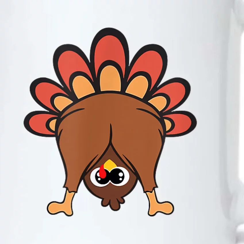 Thanksgiving Turkey It AinT Gonna Stuff Itself Black Color Changing Mug