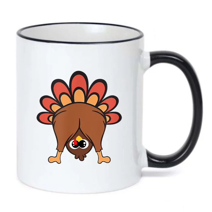 Thanksgiving Turkey It AinT Gonna Stuff Itself Black Color Changing Mug