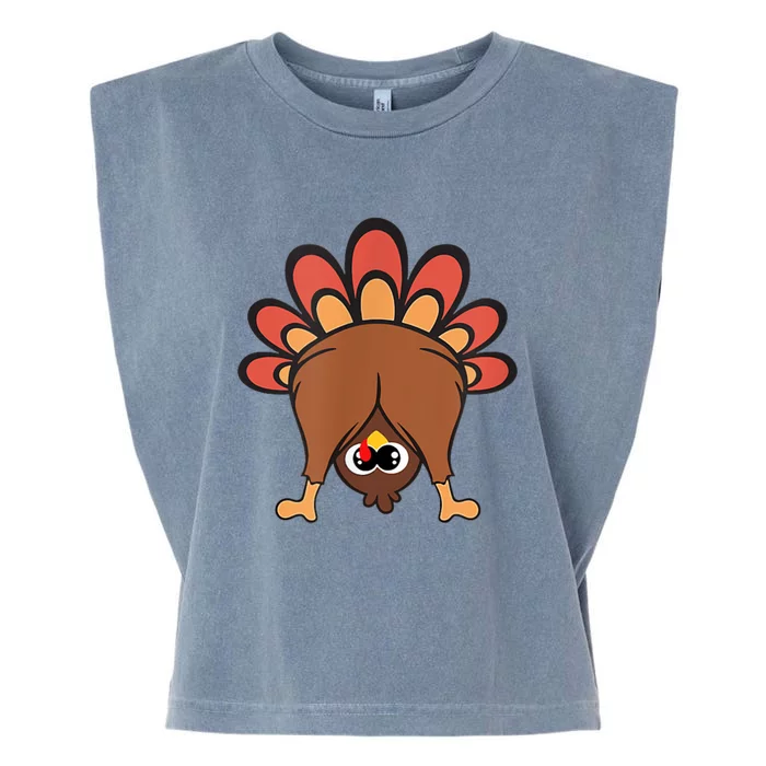 Thanksgiving Turkey It AinT Gonna Stuff Itself Garment-Dyed Women's Muscle Tee