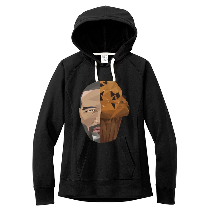 ThatS That Ish Crackin Muffins Face Hooded Women's Fleece Hoodie