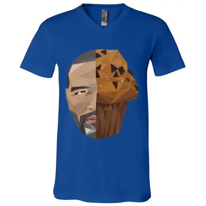 ThatS That Ish Crackin Muffins Face Hooded V-Neck T-Shirt