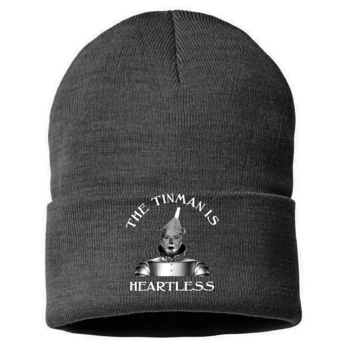 The Tinman Is Heartless Nancy Pelosi Sustainable Knit Beanie