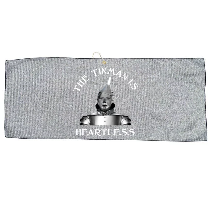 The Tinman Is Heartless Nancy Pelosi Large Microfiber Waffle Golf Towel